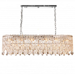 Люстра овальная с хрустальными подвесками Roul Crystal Light варинант исполнения - 4 | Loft Concept в Брянске