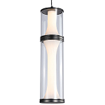 Подвесной светильник со стеклянным плафоном Trina Flask Black Hanging Lamp варинант исполнения - 3 | Loft Concept в Брянске