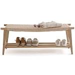 Деревянная банкетка из массива дуба Mia Oak Banquet варинант исполнения - 3 | Loft Concept в Брянске