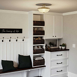 Потолочный светильник со стеклянным плафоном в виде купола Quoizel варинант исполнения - 16 | Loft Concept в Брянске