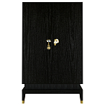 Платяной шкаф Elsa Dreams Black с 2-мя фасадами варинант исполнения - 5 | Loft Concept в Брянске