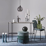 Подсвечник фигурный голубой Bright Accent 33 см варинант исполнения - 4 | Loft Concept в Брянске