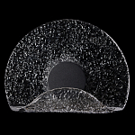 Бра из текстурированного прозрачного стекла с изогнутым краем Textured Glass  варинант исполнения - 7 | Loft Concept в Брянске