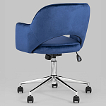 Кресло для компьютерного стола Veloury Blue варинант исполнения - 6 | Loft Concept в Брянске