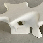 Кофейный стол природной формы Sirius White Coffee Table варинант исполнения - 1 | Loft Concept в Брянске