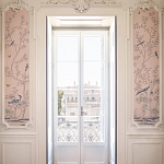 Обои ручная роспись Earlham Almost Mauve варинант исполнения - 3 | Loft Concept в Брянске