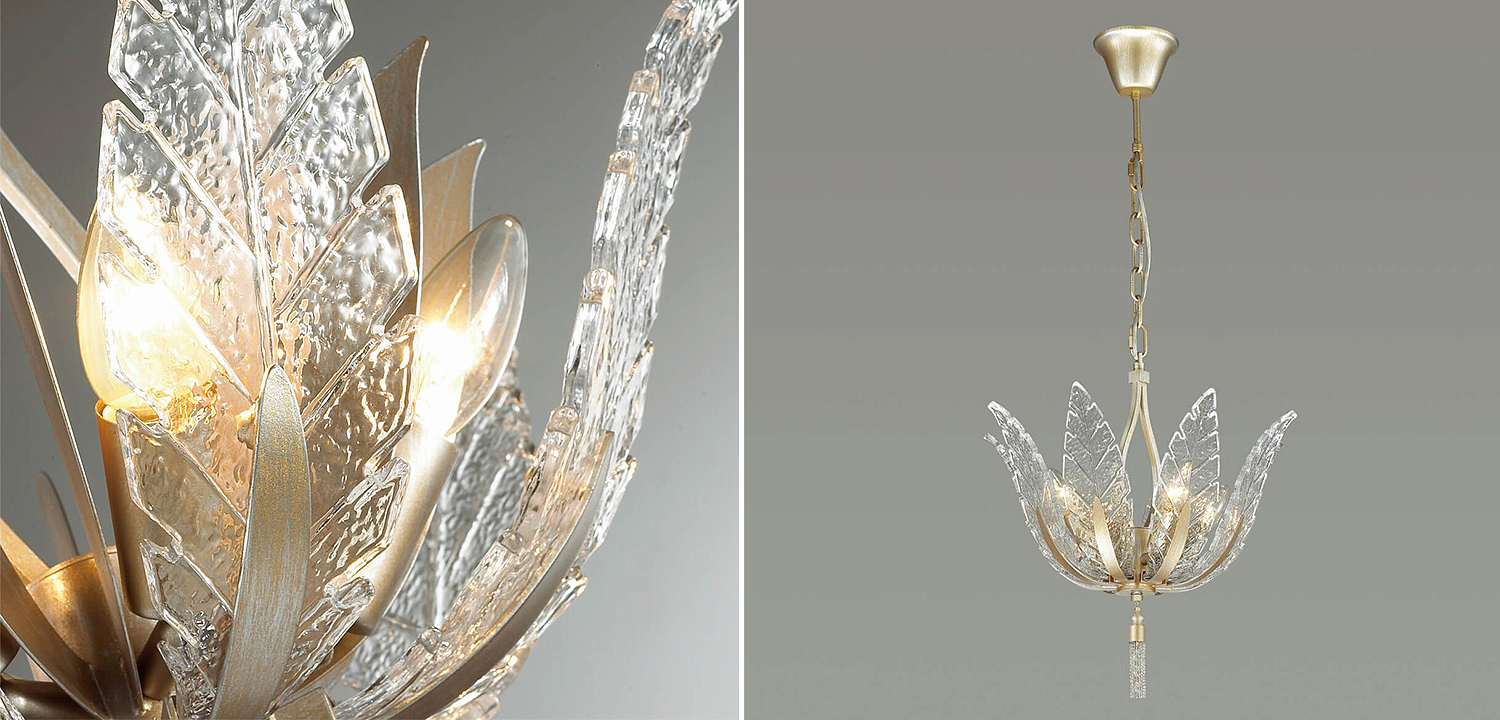 Люстра Glass Petals Chandelier 36 Люстра Glass Petals Chandelier 36 - Loft-Concept в Брянске
