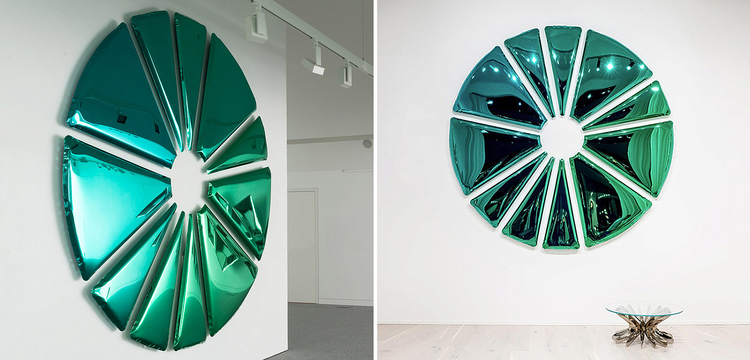 Арт-объект на стену Nucleus Gradient, Monumental Wall Sculpture Арт-объект на стену Nucleus Gradient, Monumental Wall Sculpture - Loft-Concept в Брянске