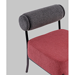 Кресло Ponpoun тёмно-серый бордо варинант исполнения - 2 | Loft Concept в Брянске