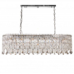 Люстра овальная с хрустальными подвесками Roul Crystal Light варинант исполнения - 6 | Loft Concept в Брянске