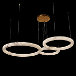 Люстра с 3-мя кольцами из натурального камня Minerals of Light варинант исполнения - 2 | Loft Concept в Брянске