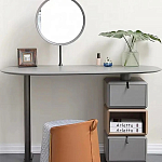 Консоль с зеркалом и  3-мя вращающимися ящиками Eloida варинант исполнения - 3 | Loft Concept в Брянске