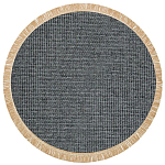Ковер круглый из комбинированного состава Weasel Corner варинант исполнения - 1 | Loft Concept в Брянске