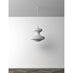 Подвесной вязаный белый светильник «Моника» варинант исполнения - 4 | Loft Concept в Брянске