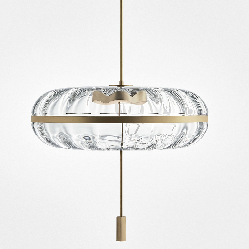 Люстра Gallotti Radice Jolie Прозрачное Стекло Золотой Люстра Gallotti Radice Jolie Прозрачное Стекло Золотой в Брянске | Loft Concept