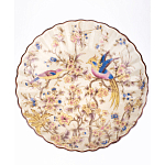 Чаша с цветочным орнаментом на ножке в виде бронзового ангела Eden Garden варинант исполнения - 4 | Loft Concept в Брянске