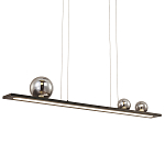 Светодиодная линейная люстра IONA Сhandelier black 103 варинант исполнения - 1 | Loft Concept в Брянске