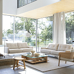 Кресло с каркасом из массива дуба Gallin Chair Boucle варинант исполнения - 8 | Loft Concept в Брянске