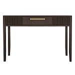 Элегантная Консоль Primo с выдвижным ящиком Темный орех варинант исполнения - 6 | Loft Concept в Брянске