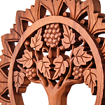 Панно из дерева круглое Osier Panel With Trees варинант исполнения - 2 | Loft Concept в Брянске