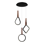 Подвесной светильник с геометрическими источниками света Geometric Architecture of Light варинант исполнения - 1 | Loft Concept в Брянске