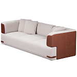 Трехместный диван Richmond с кожаной отделкой варинант исполнения - 2 | Loft Concept в Брянске