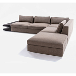 4-х местный Угловой модульный диван Zartаrn с приставным деревянным столиком варинант исполнения - 3 | Loft Concept в Брянске