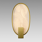 Бра с гравировкой на акриловом плафоне Gravyura Bronze варинант исполнения - 4 | Loft Concept в Брянске