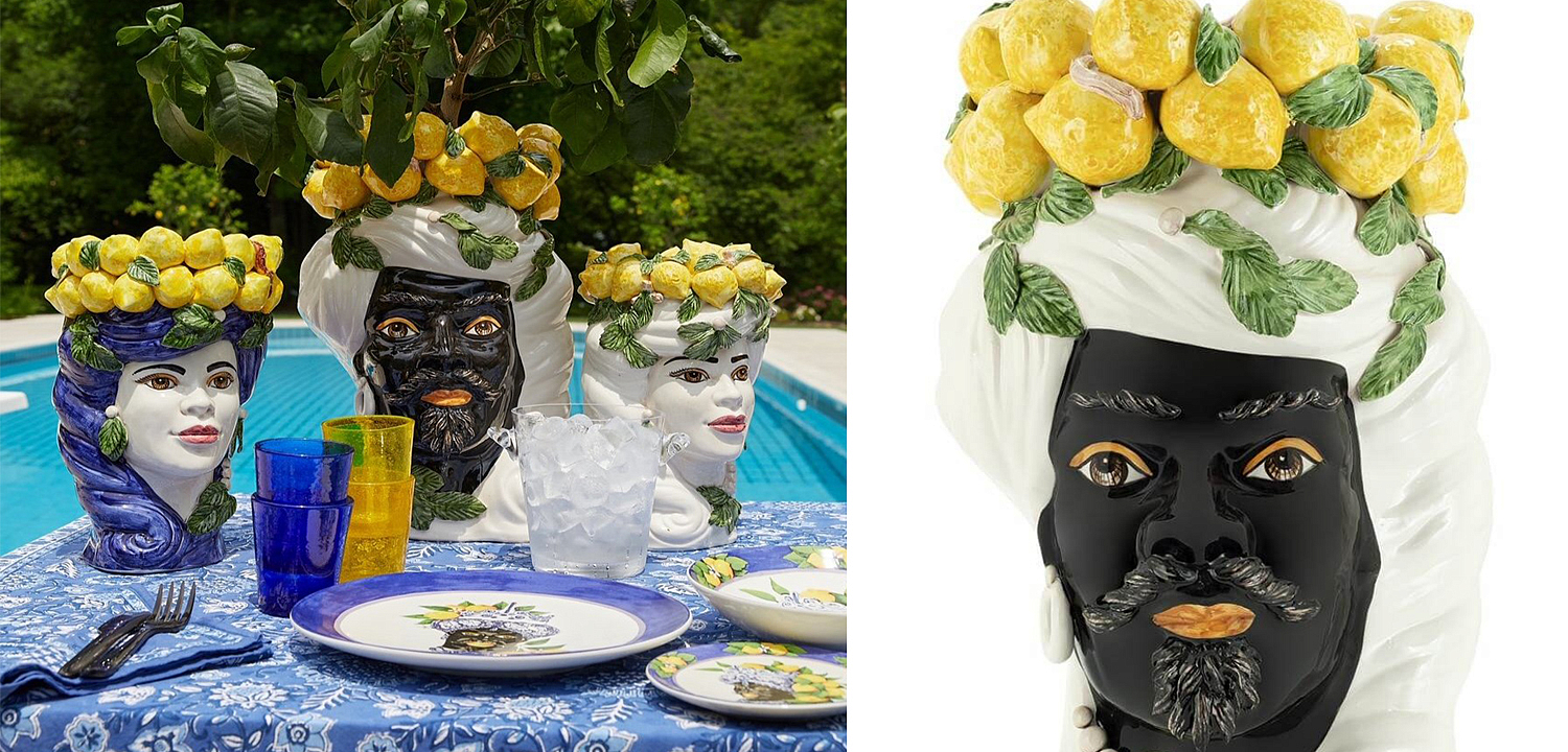 Ваза VASE LEMON HEAD MAN BIG Ваза VASE LEMON HEAD MAN BIG - Loft-Concept в Брянске