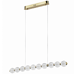 Подвесной линейный светодиодный светильник Crystal Globule Linear Hanging Lamp варинант исполнения - 2 | Loft Concept в Брянске