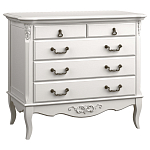 Комод белый из массива бука в стиле прованс White Provence варинант исполнения - 3 | Loft Concept в Брянске