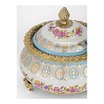 Шкатулка фарфоровая с цветочной росписью Eden Garden варинант исполнения - 2 | Loft Concept в Брянске