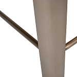 Стул барный светло-серый из экокожи Spectacular High Bar Stool варинант исполнения - 6 | Loft Concept в Брянске