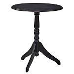 Стол кофейный круглый из массива березы в стиле прованс Vintage варинант исполнения - 1 | Loft Concept в Брянске