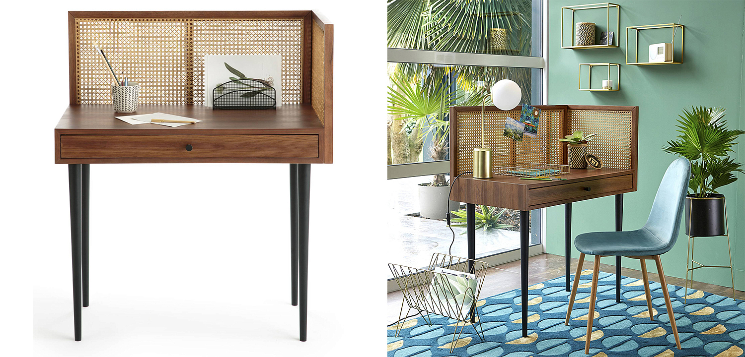 Рабочий стол Agnar Wicker Table Рабочий стол Agnar Wicker Table - Loft-Concept в Брянске