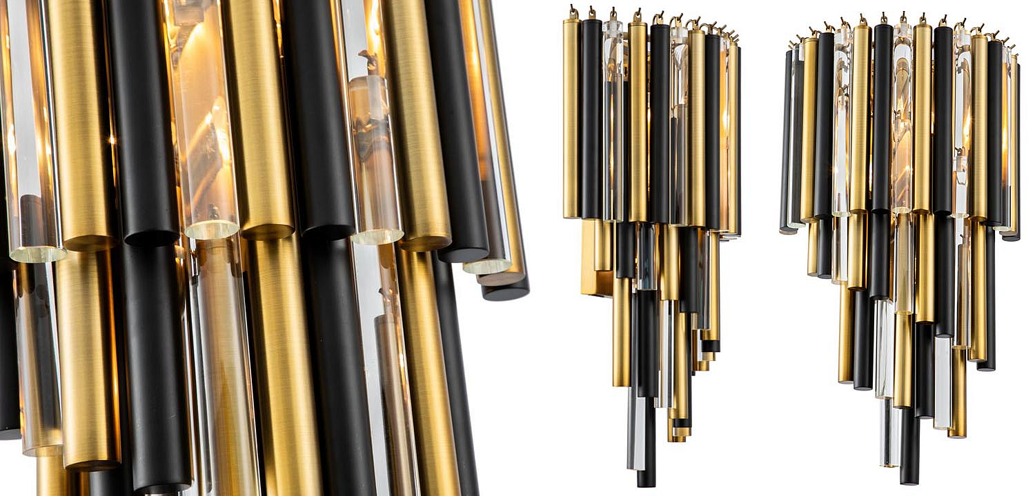 Бра Black Brass Symphony Wall Lamp Бра Black Brass Symphony Wall Lamp - Loft-Concept в Брянске