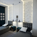 Гипсовая 3D Панель M-109 варинант исполнения - 2 | Loft Concept в Брянске