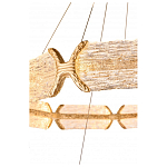 Люстра с 2-мя кольцами с текстурным природным рисунком IceFlame варинант исполнения - 4 | Loft Concept в Брянске