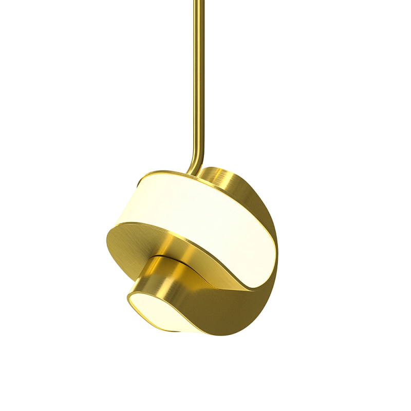 Подвесной светильник в цвете Латунь Levix Латунь сатинированная в Брянске | Loft Concept 