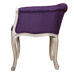 Кресло низкое в стиле прованс Louis French Armchair purple flax варинант исполнения - 2 | Loft Concept в Брянске