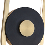 Бра с овальной рамой цвета латунь Midnight Orbit варинант исполнения - 1 | Loft Concept в Брянске