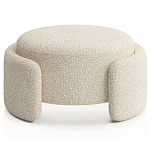 Круглая Оттоманка Alice ткань букле варинант исполнения - 2 | Loft Concept в Брянске