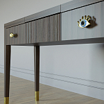 Туалетный стол - Трельяж Elsa Dreams Walnut 120 см варинант исполнения - 3 | Loft Concept в Брянске