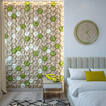 Гипсовая 3D панель с принтографией PM-41 варинант исполнения - 6 | Loft Concept в Брянске