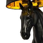 Horse Statue Floor Lamp Большой светильник Черная Лошадь варинант исполнения - 1 | Loft Concept в Брянске