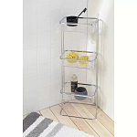 Полка напольная трехъярусная для ванной Bathroom Floor Shelf варинант исполнения - 6 | Loft Concept в Брянске