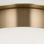 Потолочный светильник с белым матовым шарообразным плафоном Kichler варинант исполнения - 4 | Loft Concept в Брянске