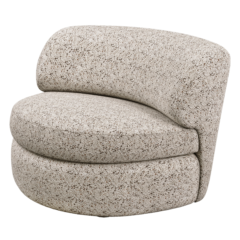 Кресло Ulysses Молочный Серый в Брянске | Loft Concept 