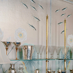 Обои ручная роспись Jakuchu Original colourway on Tarnished Silver gilded paper варинант исполнения - 1 | Loft Concept в Брянске