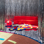 Дизайнерский ковер в виде бабочки Poltronova Tappeto Farfalla Rug варинант исполнения - 12 | Loft Concept в Брянске